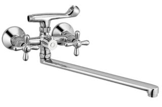 Смеситель для ванны Haiba HB2225 хром